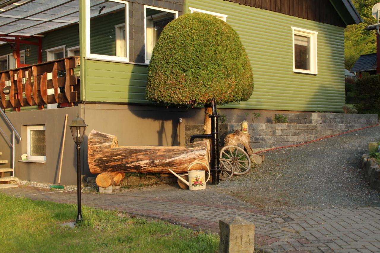 Ferienhaeuser "Zur Hohen Sonne" Thale Buitenkant foto